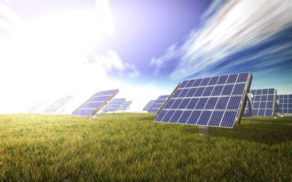 Solar panel sebagai salah satu solusi untuk energi hijau (Sumber: Freepik).